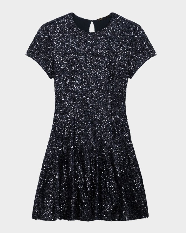 Radora Sequined Mini Dress